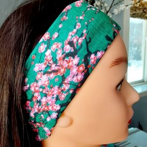 Japanese cherry blossom handmade headband